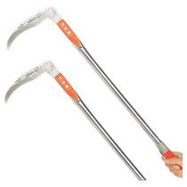 Stainless steel corn-cutting sickle corn-cutting knife sorghum farm tools beans straw mowing agricultural artifact pole chop