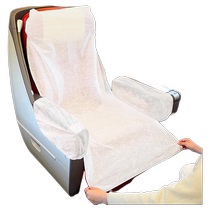 Disposable seat cover for high-speed rail car airplane train train cushion cover travel supplies thickened seat cover