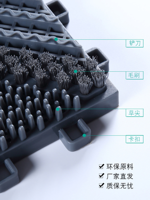 thư viện Á tùy chỉnh chống trượt Thảm ngoài trời của khách sạn trung tâm sảnh bụi mat openwork khâu triple trượt thảm - Thảm sàn thảm lót nhà tắm chống trơn Thảm sàn