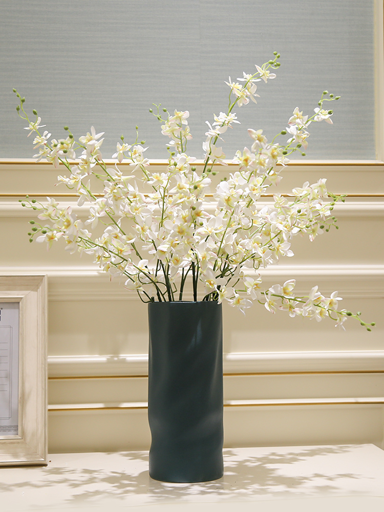 Nordic light key-2 luxury morandi irregular vase furnishing articles TV cabinet ceramic flower arrangement is the sitting room porch table decoration