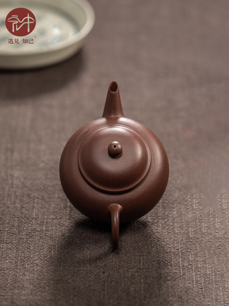 Macros in yixing masters are it level of pure manual and old purple clay teapot pot home office pot