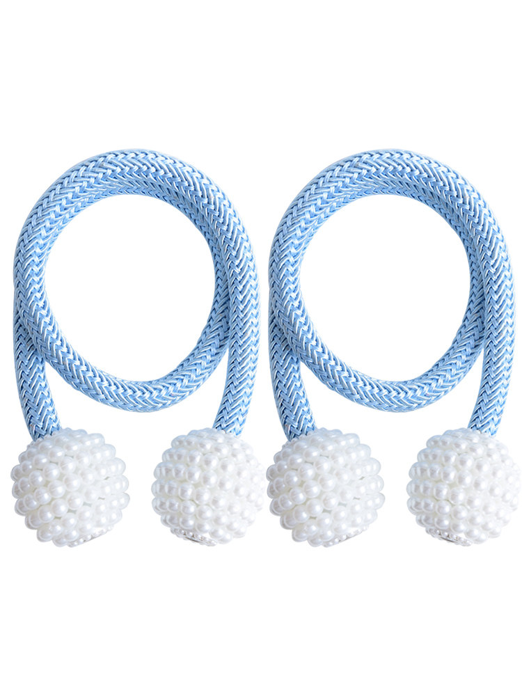 Аксессуары для штор Шторы привязана веревка пару установленный свободный удар магнитом пряжка аксессуары подвесной системой шаровой венец с Джокером на веревке для хранения бытовых