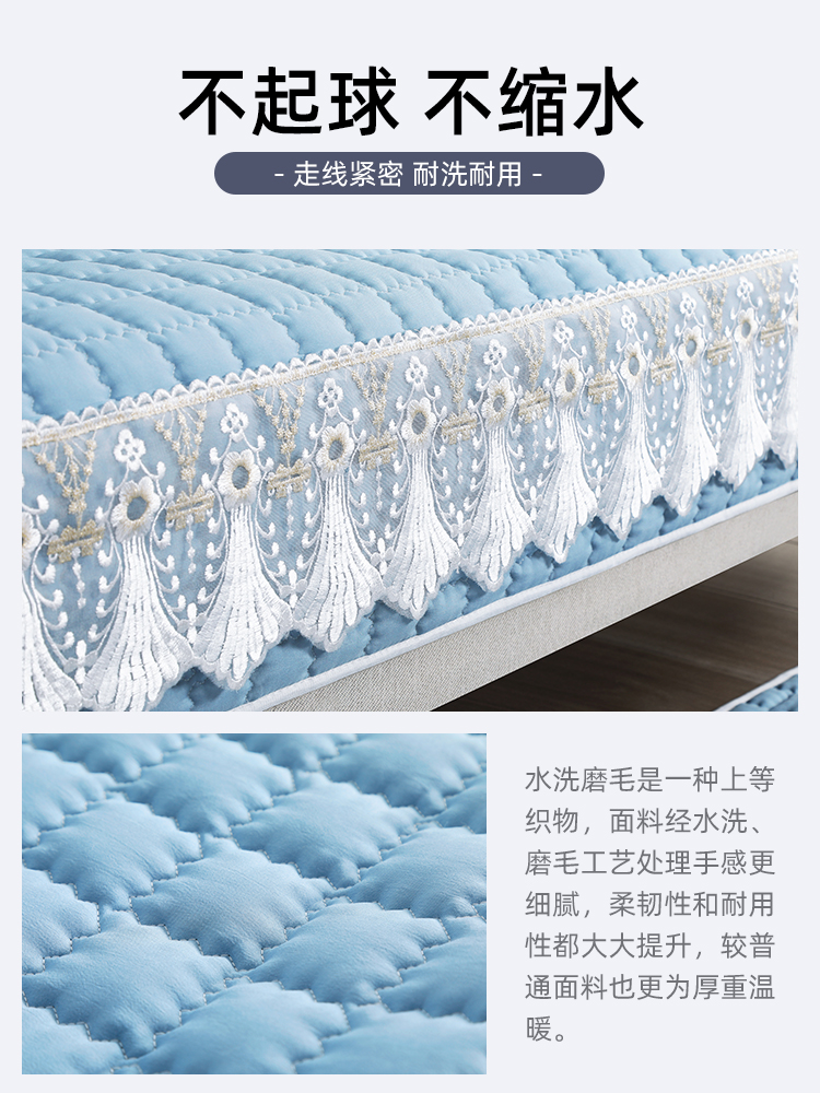 Trượt đệm sofa đệm Four Seasons chung bao gồm tất cả phổ sofa lại che đậy đơn giản sofa Khăn treo lên Bắc Âu