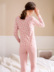 Fen Teng mùa xuân và mùa thu đồ lót nhiệt của phụ nữ độc thân cotton nữ đồ ngủ ngọt ngào và đáng yêu 泫 雅 gió mỏng phần mồi - Áo ấm quần áo giữ nhiệt nam uniqlo Áo ấm
