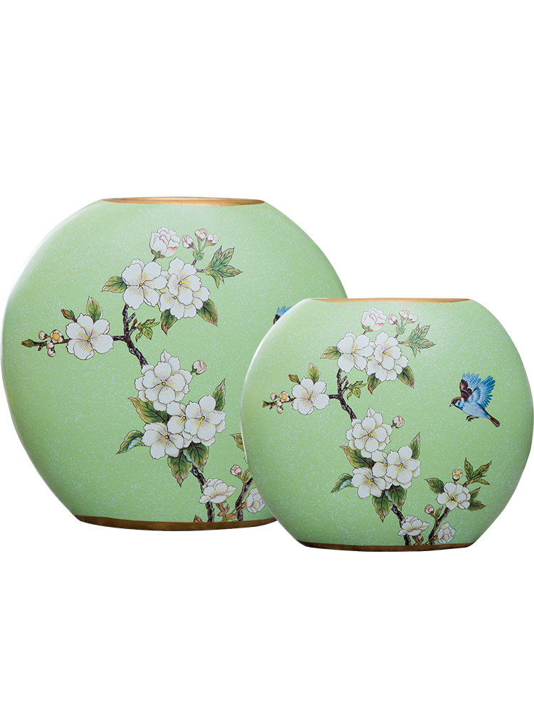 The Original European ceramic vase simulation flower flower, dried flower, flower implement American home sitting room adornment is placed in the New Year