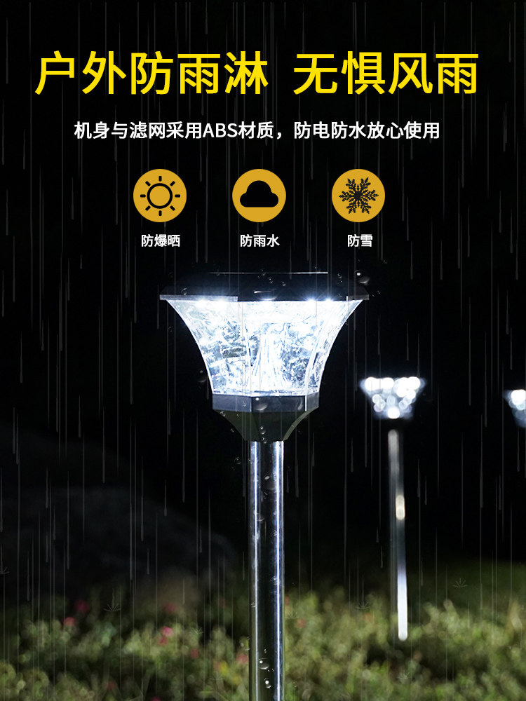đèn led năng lượng mặt trời sân vườn Đèn bãi cỏ năng lượng mặt trời ngoài trời sân vườn cảnh quan trang trí sân sàn chống thấm chèn đèn ngủ nhỏ tự động sáng lên trong bóng tối đèn năng lượng sân vườn đèn sân vườn năng lượng mặt trời