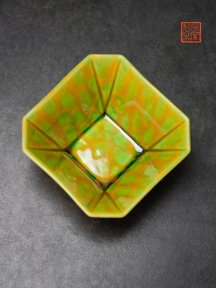 Offered home - cooked ju long up controller point you fight small bowl eight square square bowl of archaize of jingdezhen ceramics by hand