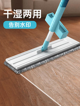 美丽雅免手洗平板拖把2021新款家用一拖平板拖布大号拖地板净神器