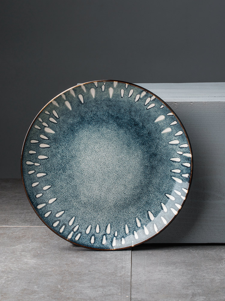 Boreal Europe style single platter 0 for breakfast on the ceramic plates 8 inch pasta dish dish dish restaurants