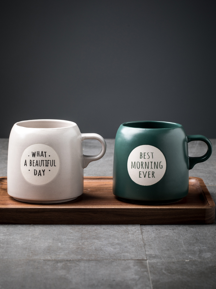 Picking cups with creative ceramic cup picking contracted move mark cup for cup gift household outfit