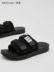Giày Tây nam 2019 mới mùa hè Dép và dép thoáng khí Velcro nam có đế dày từ thời trang kéo dép nam - Sandal giày mọi nam Sandal
