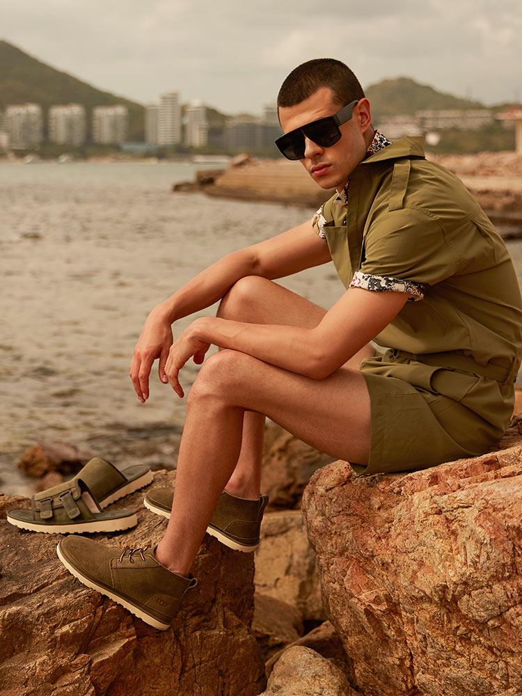 UGG Neumel 纽姆 男式短靴 40码3.6折.95 海淘转运到手约¥377