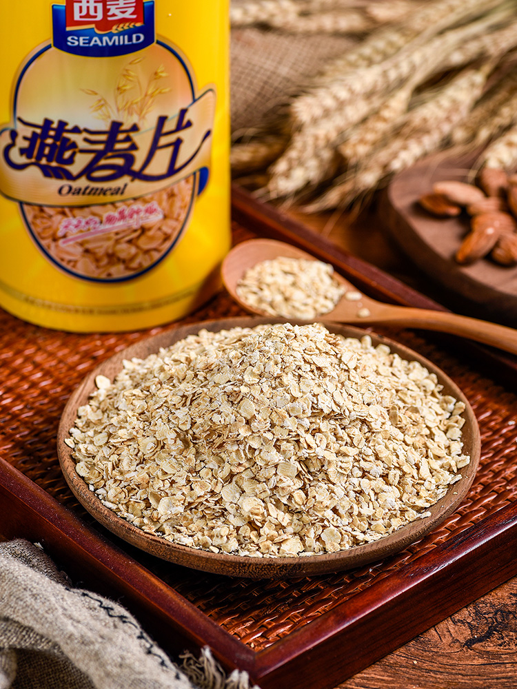 西麦 精装燕麦片礼盒 3桶/1000g 图3