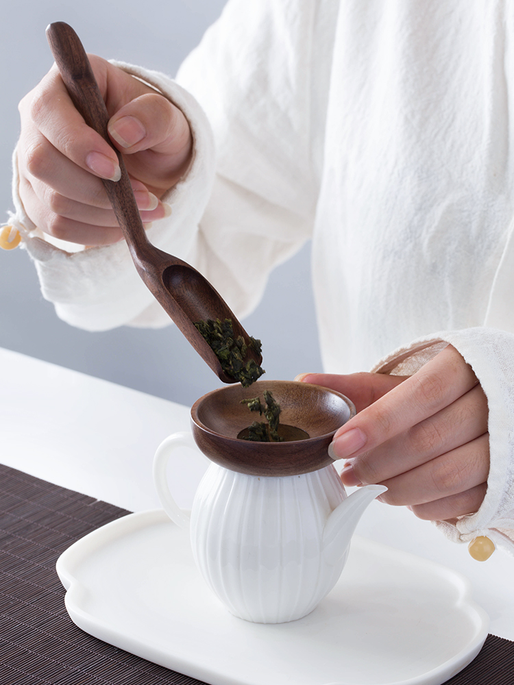 The creation of ebony And six gentleman 's suit Japanese tea taking kung fu tea tea accessories with zero ChaZhen ChaGa