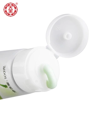 Dabao sữa rửa mặt dầu trà xanh kiểm soát sâu làm sạch nhẹ dưỡng ẩm làm sạch da unisex 2 gậy sản phẩm chăm sóc da sữa rửa mặt cho da hỗn hợp thiên khô Chất tẩy rửa