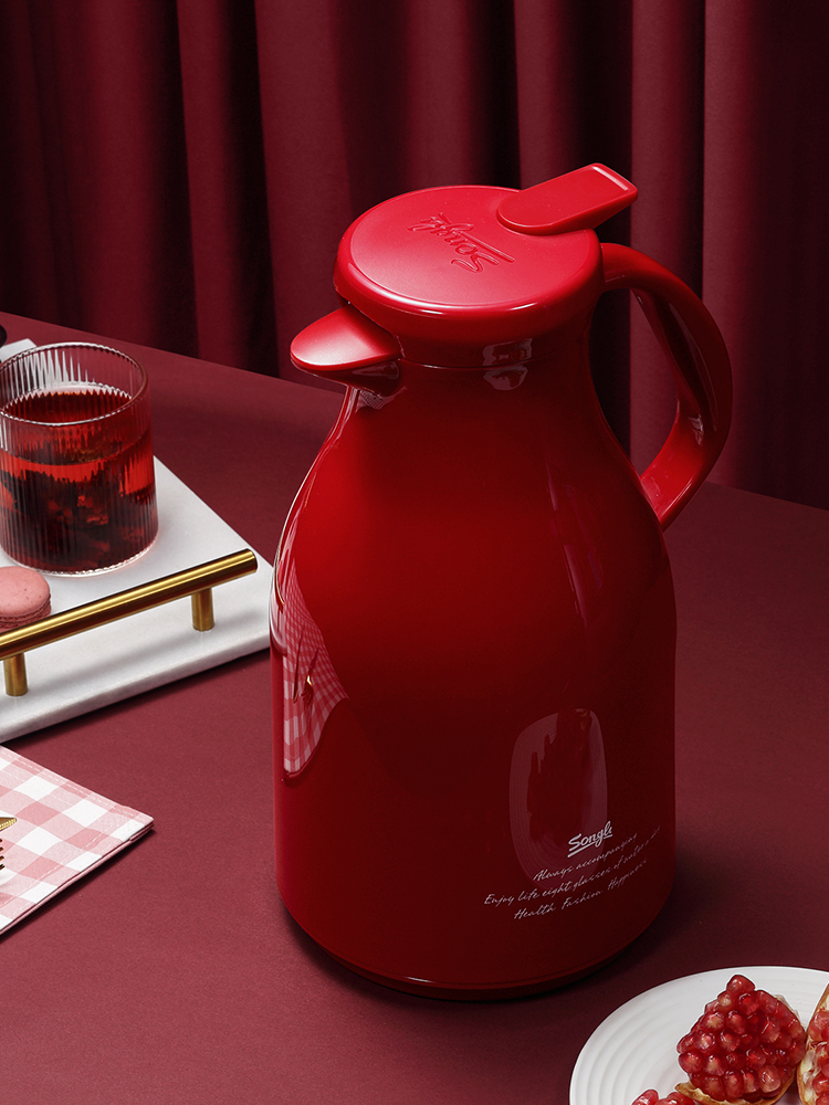 德国松立 玻璃红胆保温壶 1500ml 图1