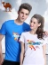 Lạc đà T-Shirt nam khô nhanh quần áo lỏng quanh cổ áo sơ mi giản dị thở nhanh khô nữ chạy tập thể dục ngắn tay áo