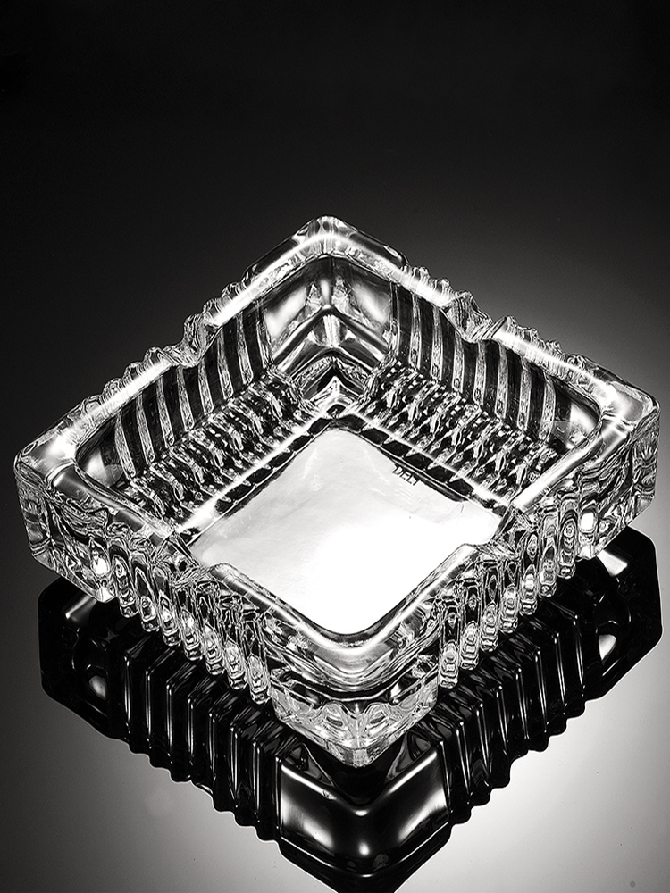 Glass cá gạt tàn sáng tạo phòng khách rộng xu hướng KTV gạt tàn văn phòng nhà đa chức năng