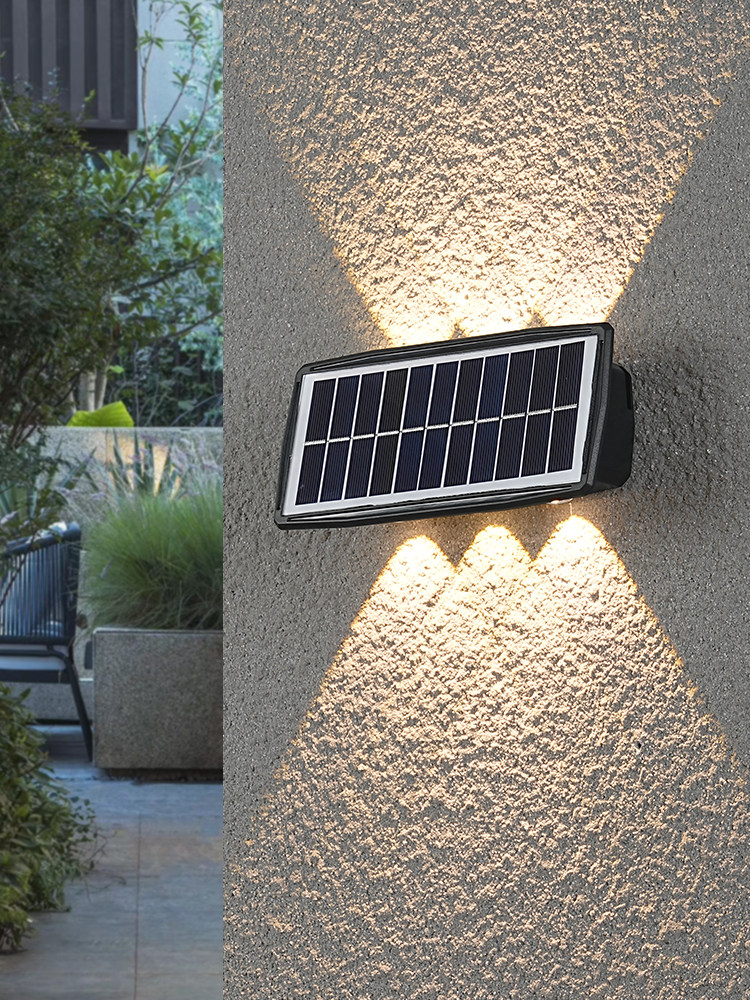 Đèn tường ngoài trời năng lượng mặt trời chống thấm tường máy giặt đèn cổng đèn tường ngoại thất ban công ngoài trời đèn tường lên xuống đèn chiếu sáng đèn ốp trần năng lượng mặt trời đèn ốp trần năng lượng mặt trời