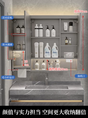 gương lavabo đẹp Cơ thể con người cảm ứng tủ gương phòng tắm bằng thép không gỉ lưu trữ treo tường đèn led riêng biệt với giấy bơm ánh sáng Hộp gương cao 900 tùy chỉnh gương tủ phòng tắm tủ gương nhà tắm thông minh 
