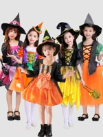 sát nhân halloween Halloween trẻ em trang phục bé gái dự tiệc trang phục hóa trang phù thủy ma cà rồng cô gái trang phục phù thủy váy giới thiệu về halloween