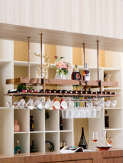 Подставка для вина 酒架置物架红酒杯架倒挂家用吧台吊架葡萄酒杯架悬挂创意高脚杯架