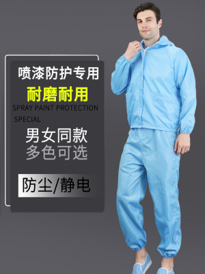 Spray paint protective clothing whole body special split car house interior decoration dust-proof clean dust-free work clothes