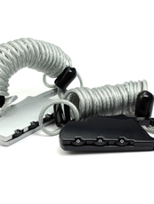 Замок кодовый Стальной трос пароль замок