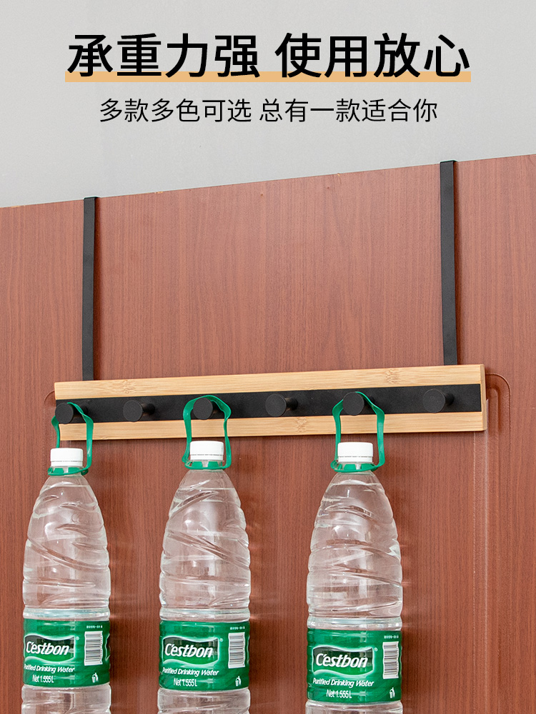 cửa phòng ngủ treo móc trên cửa gắn giá đỡ miễn phí quần áo cửa móng tay áo móc dấu vết trở lại thủng miễn phí
