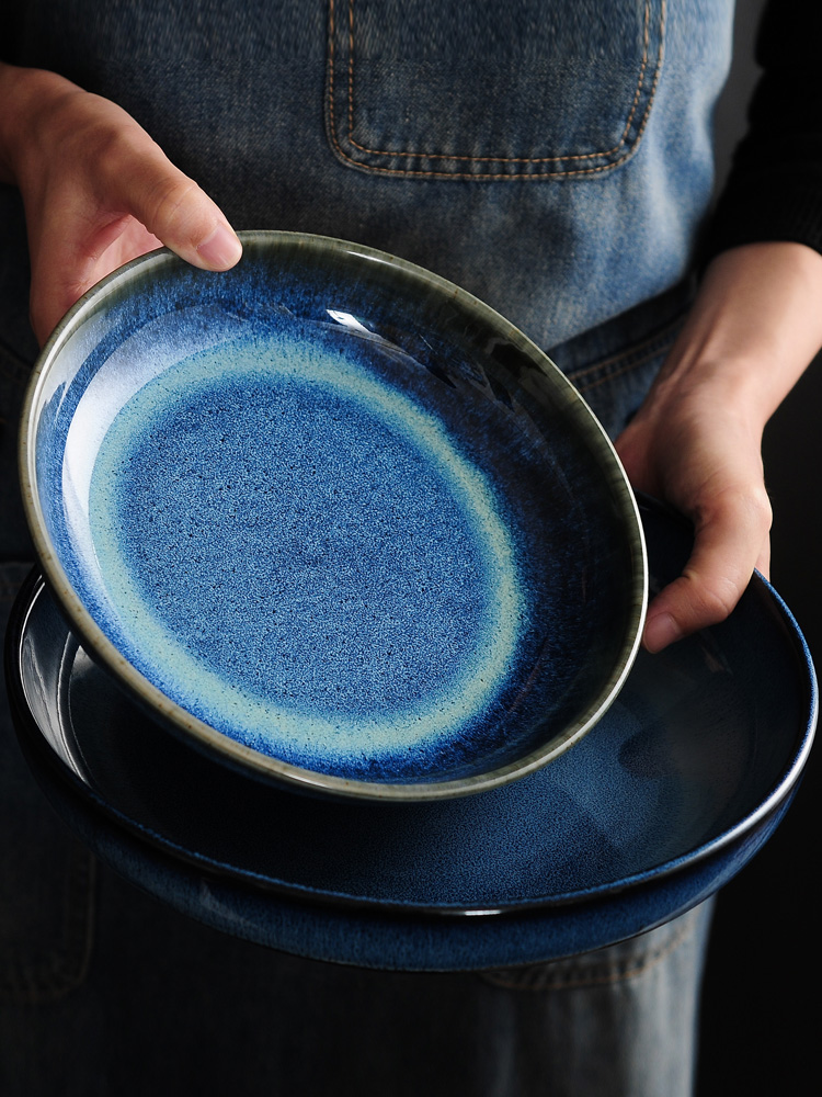 Up with ceramic deep dish soup plate disc western - style food rice dish dish dish plate seafood restaurant with ltd. shallow bowl