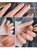 YULYNA Nail Smoothie Nữ Unpeelable Roiled Lasting White Gradient Blueberry Smoothie - Sơn móng tay / Móng tay và móng chân