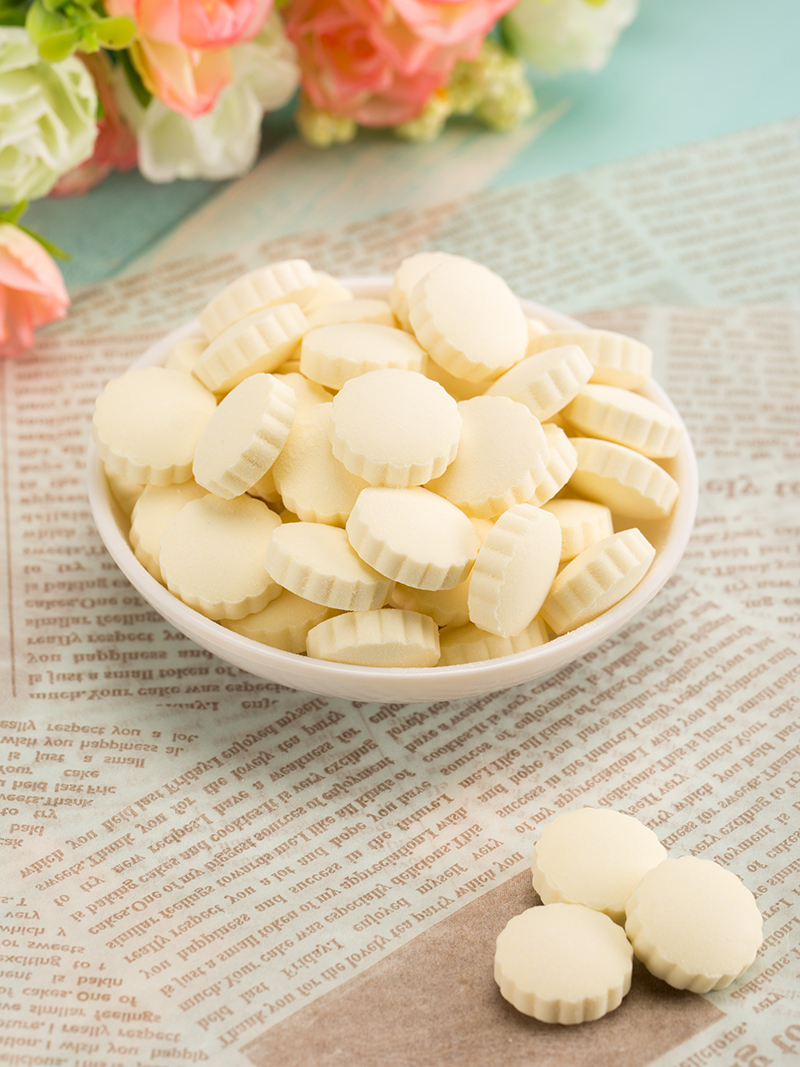 白音杭盖  含牛初乳 干吃奶片 500g 双重优惠折后￥9.9包邮 2味可选