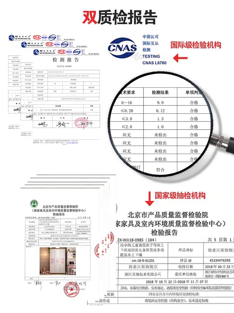 Tất cả rắn gỗ tủ quần áo tủ quần áo tủ quần áo ba màu hồng cô gái trẻ tủ khóa xoay Nội thất phòng ngủ giá rẻ