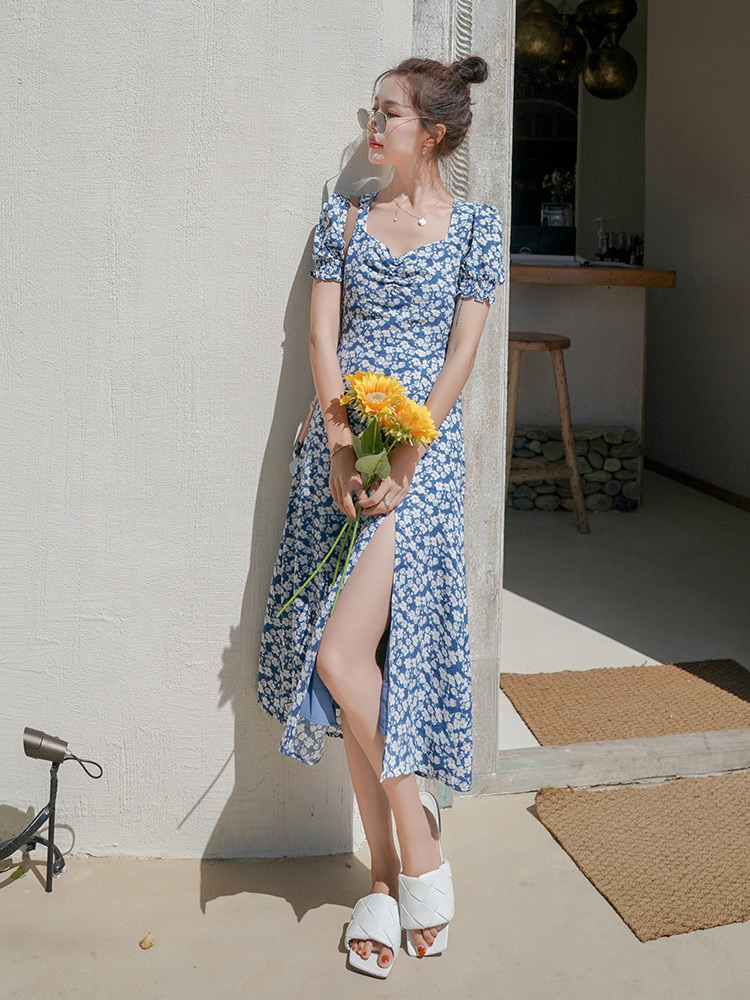Robe été Mousseline de soie - Ref 3428832 Image 3