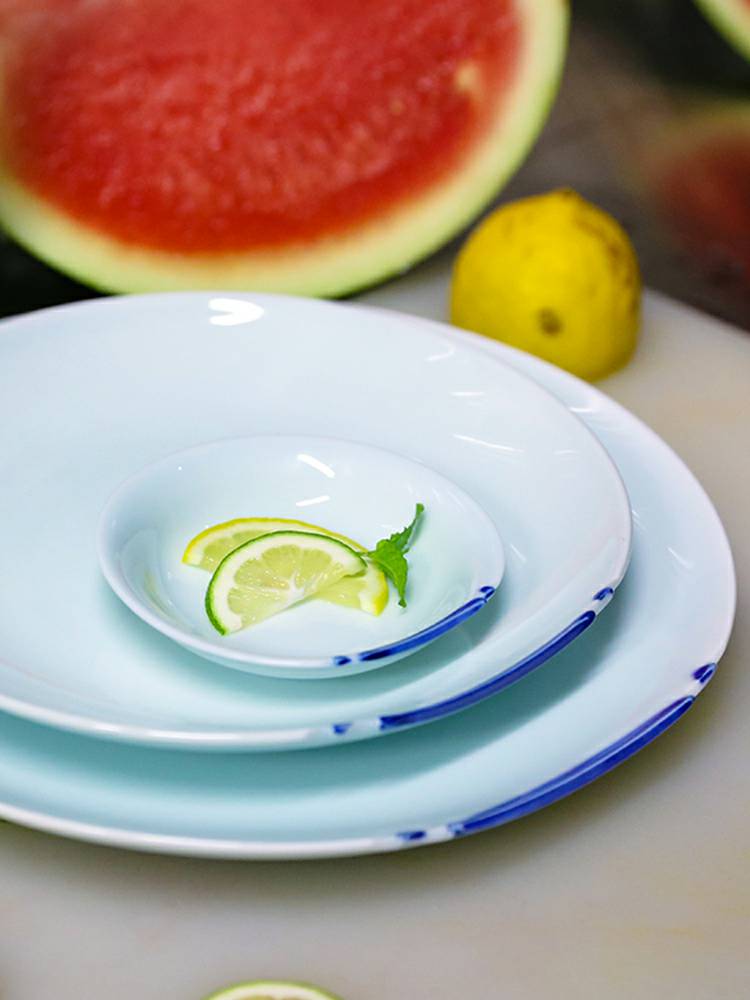 TaoXiChuan jingdezhen creativity has had gloriously enrolled ceramic tableware suit combination of Chinese style household dishes soup cup coffee cup