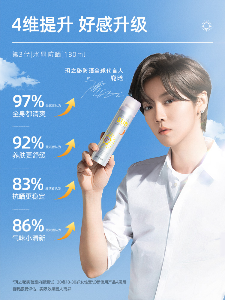 RECIPE 第三代 水晶防晒喷雾 180ml 图7