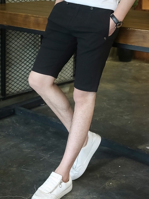 Quần short nam mùa hè nam phiên bản Hàn Quốc của xu hướng tự tu luyện mỏng năm điểm quần hoang dã thể thao giản dị năm quần nam triều - Quần short quần áo nam Quần short