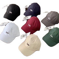 lee2024 Korean new style embroidered small label baseball cap peaked cap couple model Xiaohongshu hot model ready for delivery in seconds