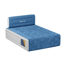 Inflatable mattress Home Single Double Ground Bunk Beds Outdoor Portable Air Cushion Bed Plus High Folding Automatic Punching Air Cushion Bed