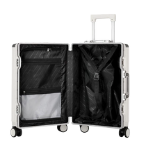 Multifunctional front-opening suitcase large capacity for male students 20-inch boarding suitcase for female dormitory password box