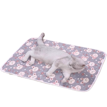 Ice Silk Latex Dog Mat for Sleeping All Seasons Cat Pet Sleeping Mat Doghouse Dog Cage Floor Mat