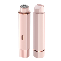Epilator double-head shaver electric shaver womens armpit full body hair removal mens and womens private hair removal shaver