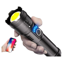 Flashlight ultra-bright small spotlight outdoor home mini portable led durable long-beam light rechargeable