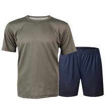 Physical training suit for men summer dry clothes can be short sleeve t-shirt pants shorts genuine