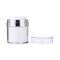 Vacuum facial cream refill bottle skin care lotion push-type empty bottle high-end portable travel sample box cosmetics