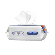 Jianhe Pet Wet Wipes Cat and Dog Special Wet Wipes No-rinse Foot Tear Cleaning Supplies Wet Wipes 80 pieces