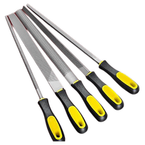File grinding tool metal woodworking tool triangular medium-tooth fine-grinding knife small semi-circular bench cutter steel file