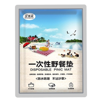 Disposable picnic mat outdoor moisture-proof waterproof thickened travel camping mat folding beach barbecue tablecloth portable