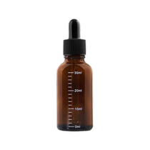 Cosmetic dropper bottle essential oil bottle essence bottle light-proof glass dropper bottle sample empty bottle with scale