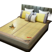 Summer old-fashioned bamboo mat double-sided bamboo mat for winter and summer foldable summer mat can be wrapped with bamboo woven edges for sleeping
